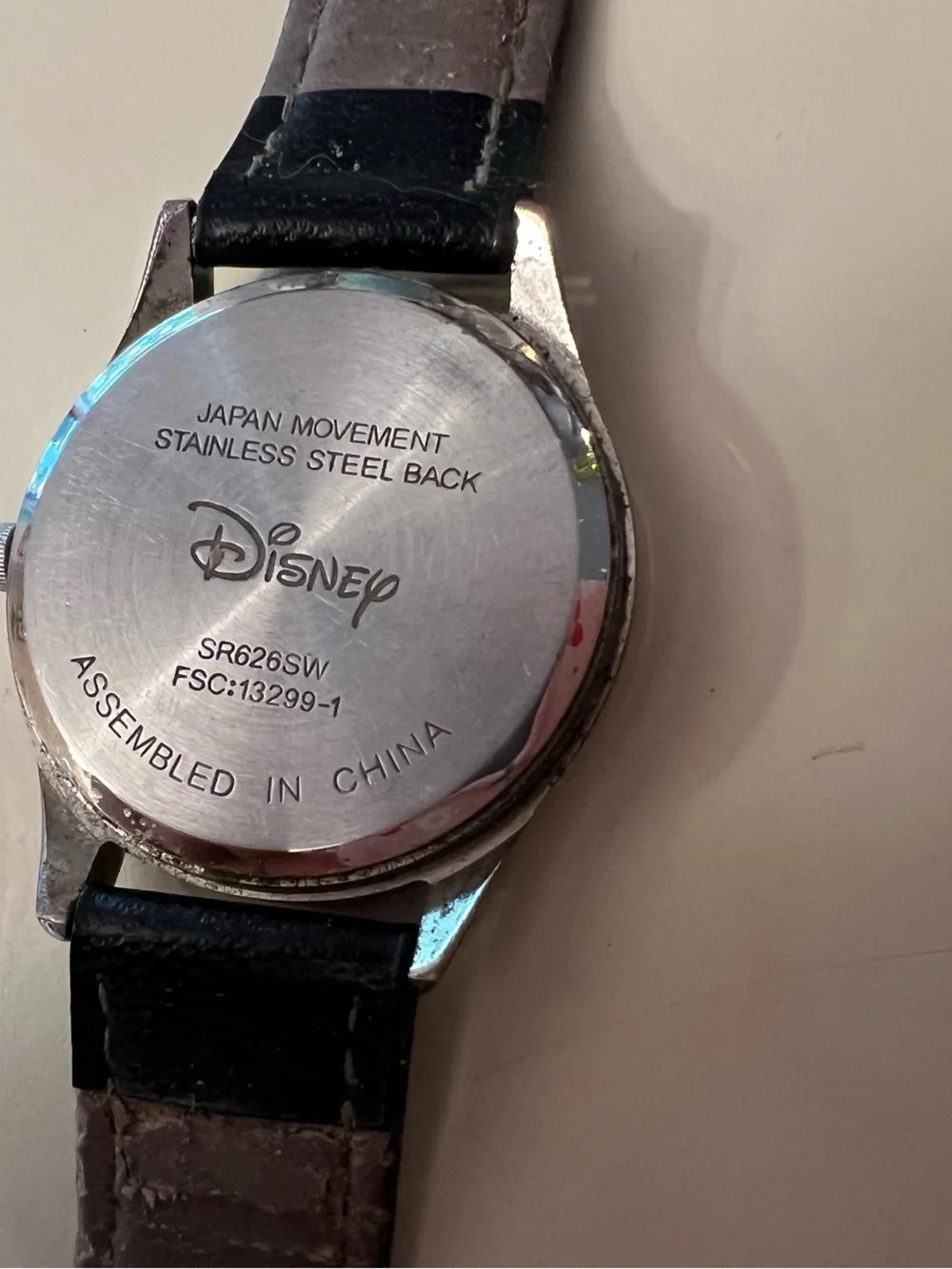 Mickey Mouse 75th Anniversary Wristwatch - Black Strap